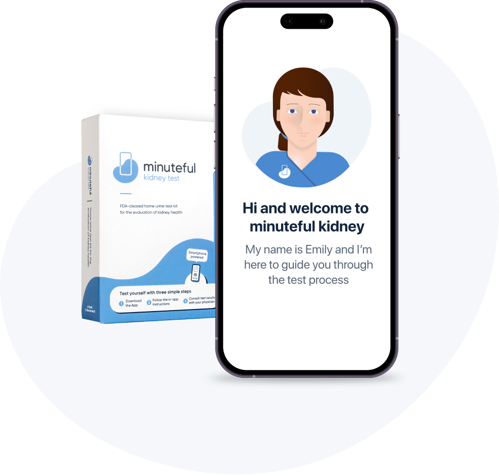 Minuteful Kidney test kit